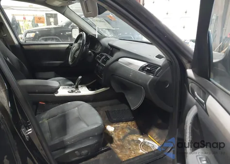 2014 BMW X3 xDrive28I из США, поврежденный, VIN 5UXWX9C51E0D10992